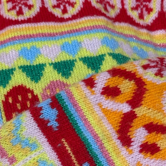 Crewcuts by J. Crew Multicolor Candy Fair Isle Girls Sweater 12 - Picture 6 of 10